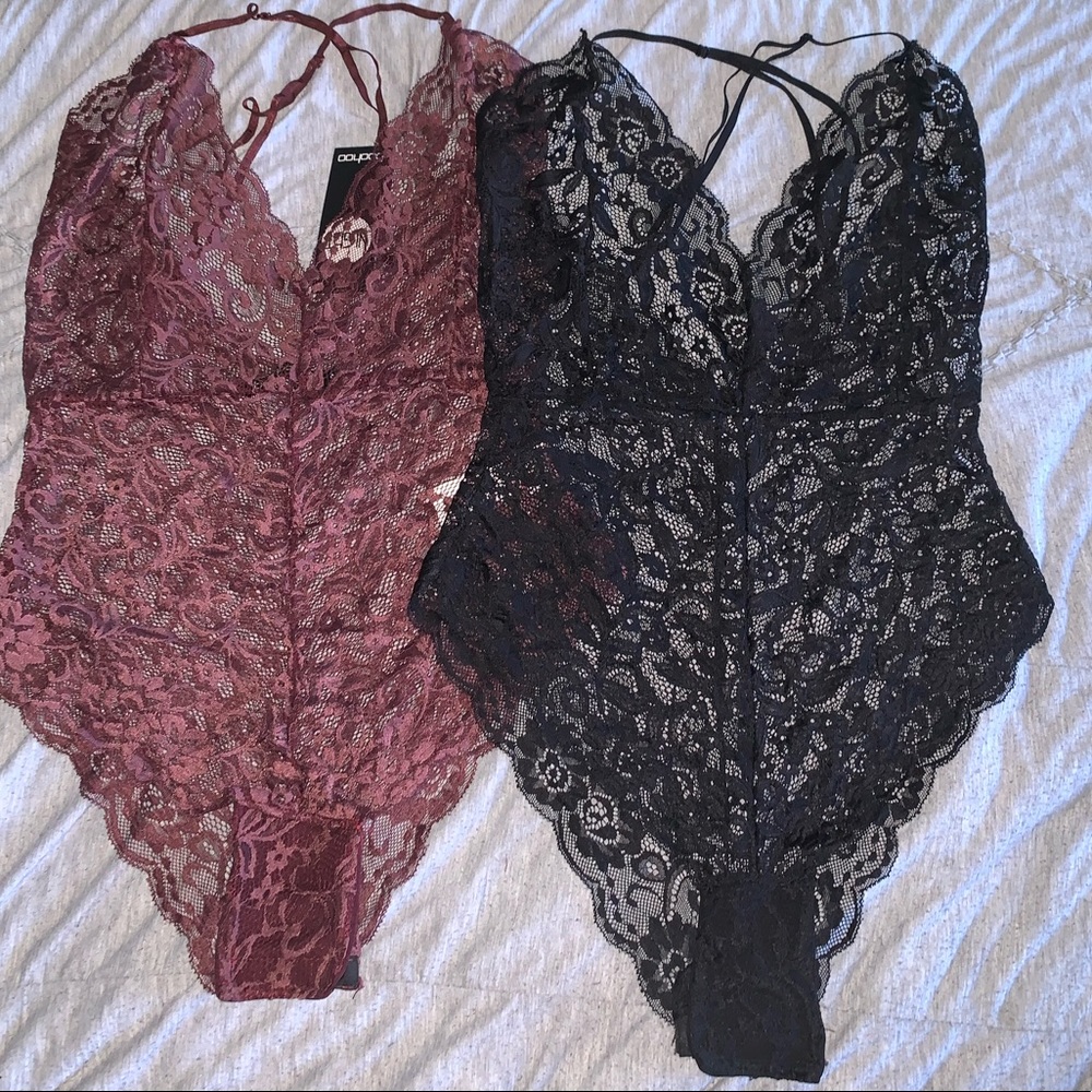 Lace Bodysuits (2)